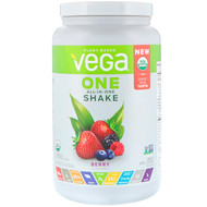 Vega, One, All-In-One Shake, Berry, 24.3 oz (688 g)