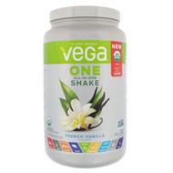 Vega, One, All-in-One Shake, French Vanilla, 24.3 oz (689 g)