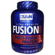 USN, Fusion 8, Multi-Phase Protein, Milk Chocolate, 4 lbs (1814 g)