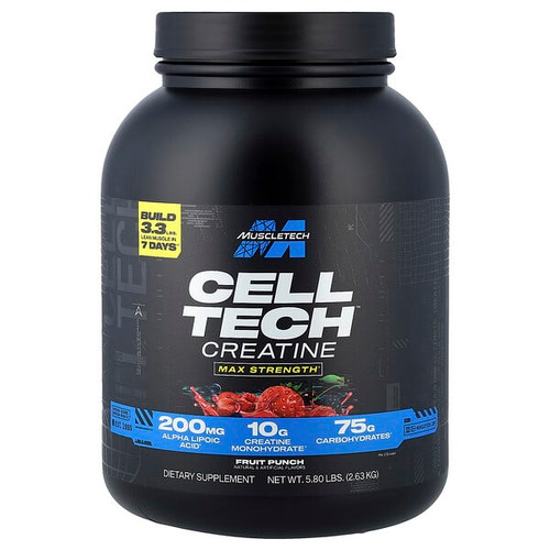 <img alt="MuscleTech, Cell-Tech Creatine, Fruit Punch, 5.8 lbs (2.63 kg)" title="MuscleTech, Cell-Tech Creatine, Fruit Punch, 5.8 lbs (2.63 kg),631656703214"