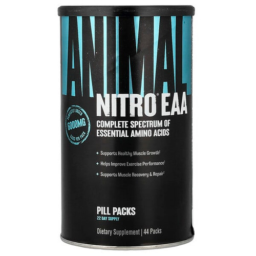 <img alt="Animal, Nitro EAA, Complete Spectrum of Essential Amino Acids, 44 Packs" title="Animal, Nitro EAA, Complete Spectrum of Essential Amino Acids, 44 Packs,039442030351"