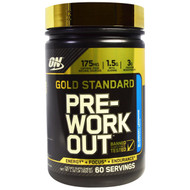 Optimum Nutrition, Gold Standard, Pre-Workout, Blueberry Lemonade, 1.32 lbs (600 g)