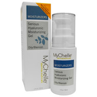 MyChelle Dermaceuticals, Moisturizers, Serious Hyaluronic Moisturizing Gel, Oily-Blemish, 1 fl oz (30 ml)