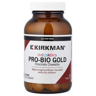 <img alt="Kirkman Labs, Childrens Pro-Bio Gold Chewable, Chocolate, 90 Tablets" title="Kirkman Labs, Childrens Pro-Bio Gold Chewable, Chocolate, 90 Tablets,812325024063"