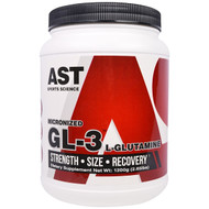 AST Sports Science, Micronized GL-3, L-Glutamine, 2.65 lbs (1200 g)