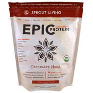 Sprout Living, Organic Epic Protein, Chocolate Maca, 1 kg (1,000 g)