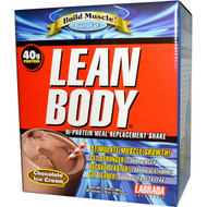Labrada Nutrition, Lean Body, Hi-Protein Meal Replacement Shake, Chocolate Ice Cream, 20 Packets, 2.78 oz (79 g) Each