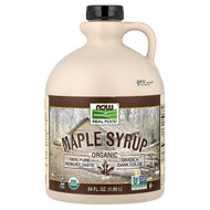 <img alt="NOW Foods, Real Food, Organic Maple Syrup, Grade A, Dark Color, 64 fl oz (1.89 L)" title="NOW Foods, Real Food, Organic Maple Syrup, Grade A, Dark Color, 64 fl oz (1.89 L),733739069511"