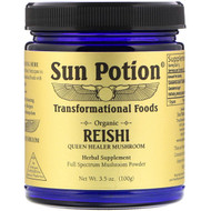 Sun Potion, Reishi Powder, Organic, 3.5 oz (100 g)