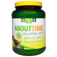 About Time Whey Protein Isolate Vanilla -- 2 lbs