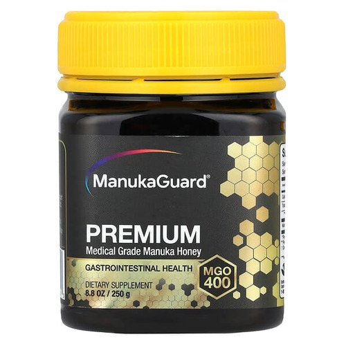 <img alt="ManukaGuard, Premium Medical Grade Manuka Honey , MGO 400, 8.8 oz (250 g)" title="ManukaGuard, Premium Medical Grade Manuka Honey , MGO 400, 8.8 oz (250 g),858631002043"