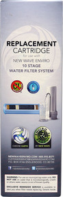 New Wave Enviro 10 Stage Plus Water Filter Replacement Cartridge -- 1 Cartridges