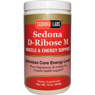 Sedona Labs, Sedona D-Ribose M, Muscle & Energy Support, 12 oz (340 g)