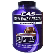 EAS, 100% Whey Protein, Chocolate, 5 lbs (2.27 kg) Powder