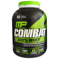 MusclePharm, Combat 100% Whey Protein, Vanilla, 5 lbs (2269 g)