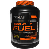 Twinlab, 100% Whey Fuel, Double Chocolate, 5 lbs (2.27