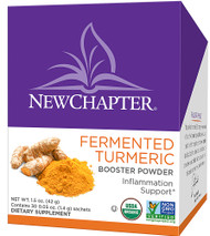 New Chapter Fermented Organic Turmeric Booster Powder - 30 Packets