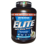 Dymatize Elite 100% Whey Protein Gourmet Vanilla -- 5 lbs