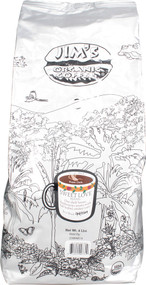 Jims Organic Coffee Dark Roast Whole Bean Sweet Love Blend -- 5 lbs