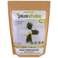 Greens Plus, Plusshake, Meal Replacement, Raw Vanilla, 1.4 lb (630 g)