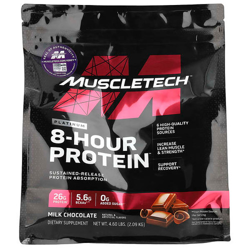 <img alt="MuscleTech, Platinum 8-Hour Protein, Milk Chocolate, 4.6 lbs (2.09 kg)" title="MuscleTech, Platinum 8-Hour Protein, Milk Chocolate, 4.6 lbs (2.09 kg),631656703528"