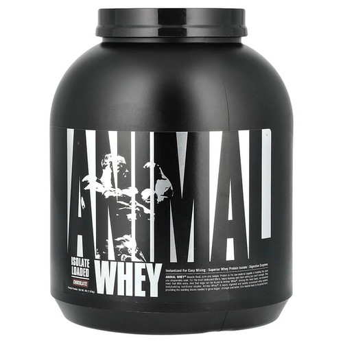 <img alt="Animal, Isolate Loaded Whey Protein Powder, Chocolate , 4 lb (1.81 kg)" title="Animal, Isolate Loaded Whey Protein Powder, Chocolate , 4 lb (1.81 kg),039442031082"