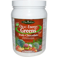 Paradise Herbs ORAC-Energy Greens Truly Chocolate - 12.8 oz