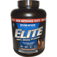 Dymatize Elite 100% Whey Protein Chocolate Fudge -- 5 lbs
