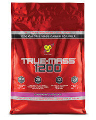 BSN True Mass 1200 Strawberry Milkshake -- 10.25 lbs