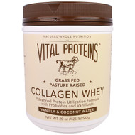 Vital Proteins Collagen Whey Protein Vanilla & Coconut Water -- 22.2 oz