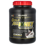 <img alt="ALLMAX, GOLD ALLWHEY, Premium Whey Protein, Cookies & Cream, 5 lbs (2.27 kg)" title="ALLMAX, GOLD ALLWHEY, Premium Whey Protein, Cookies & Cream, 5 lbs (2.27 kg),665553225067"