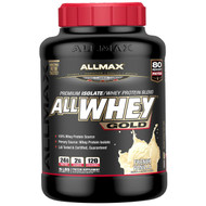 ALLMAX Nutrition, AllWhey Gold, 100% Whey Protein + Premium Whey Protein Isolate, French Vanilla, 5 lbs. (2.27 kg)