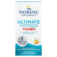 <img alt="Nordic Naturals, Ultimate Omega + CoQ10, Lemon, 120 Soft Gels" title="Nordic Naturals, Ultimate Omega + CoQ10, Lemon, 120 Soft Gels,768990018923"