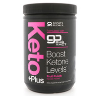 Sports Research, Keto Plus, GO BHB + MCT, Fruit Punch, 1.03 lbs (465.2 g)