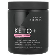 <img alt="Sports Research, Keto+, Raspberry Lemonade, 11.2 oz (318 g)" title="Sports Research, Keto+, Raspberry Lemonade, 11.2 oz (318 g),023249011590"