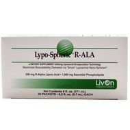 LivOn Laboratories Lypo Spheric R-ALA -- 30 Packets