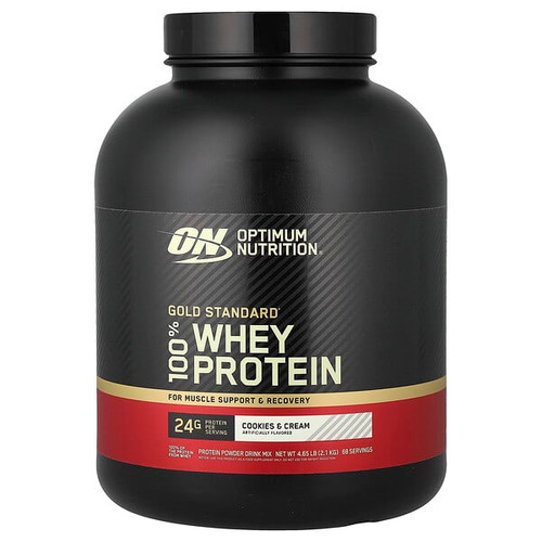 <img alt="Optimum Nutrition, Gold Standard 100% Whey Protein, Cookies & Cream, 4.65 lb (2.1 kg)" title="Optimum Nutrition, Gold Standard 100% Whey Protein, Cookies & Cream, 4.65 lb (2.1 kg),748927028683"