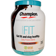 Champion Naturals, Fit, Daily Protein Blend, Great Tasting Chocolate, 24 oz (725 g)