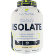 Bodylogix, Natural Isolate, Vanilla Bean, 4 lbs (1.8