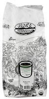 Jims Organic Coffee Guatemala Whole Bean Coffee Medium Heavy -- 5 lbs