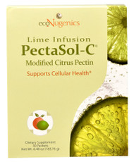 EcoNugenics PectaSol-C Powder Lime Infusion -- 30 Packets