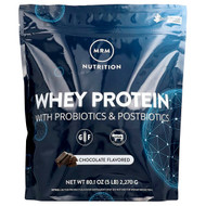 <img alt="MRM Nutrition, Whey Protein with Probiotics & Postbiotics, Chocolate, 80.1 oz (2,270 g)" title="MRM Nutrition, Whey Protein with Probiotics & Postbiotics, Chocolate, 80.1 oz (2,270 g),609492720504"