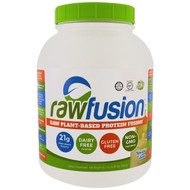 San Rawfusion Plant-Based Protein Fusion Vanilla Bean -- 65.8 oz