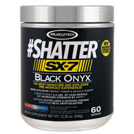 Muscletech, #Shatter, SX-7, Black Onyx, Pre-Workout, Icy Rocket Freeze, 12.20 oz (346 g)