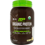 MusclePharm Natural, Organic Protein, Plant-Based, Vanilla, 2.5 lbs (1.13