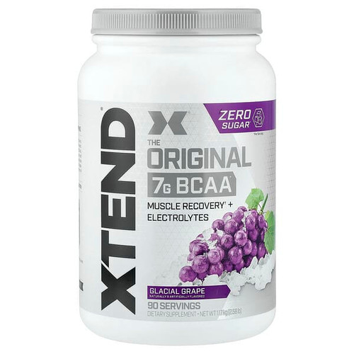 <img alt="XTEND, 7G BCAA, Glacial Grape, 2.58 lbs (1.17 kg)" title="XTEND, 7G BCAA, Glacial Grape, 2.58 lbs (1.17 kg),181030000182"