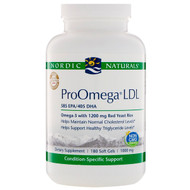 Nordic Naturals, ProOmega LDL, 1000 mg, 180 Soft Gels