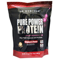 Dr. Mercola, Pure Power Protein, Strawberry Flavor, 31 oz (880 g)