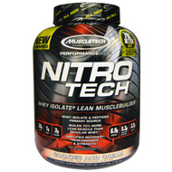 Muscletech, Nitro Tech, Whey Isolate + Lean Musclebuilder, Cookies and Cream, 3.97 lbs (1.80 kg)