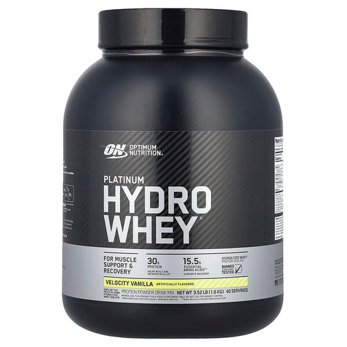 <img alt="Optimum Nutrition, Platinum Hydro Whey, Velocity Vanilla, 3.52 lb (1.6 kg)" title="Optimum Nutrition, Platinum Hydro Whey, Velocity Vanilla, 3.52 lb (1.6 kg),748927026399"